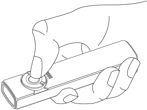 OLIGHT Arkfeld Flat Flashlight with Green Laser A8
