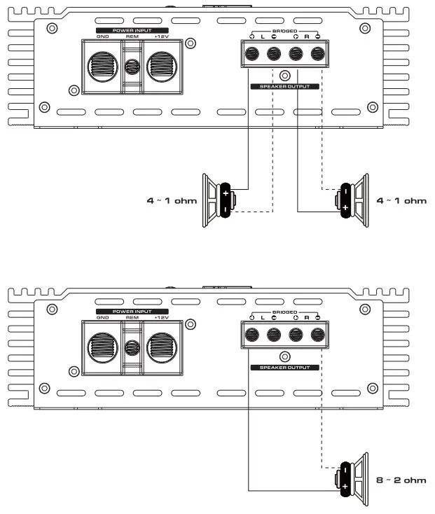 AURA VENOM-D2.1 500 2 Channel Stereo Power Amplifier - fig 3