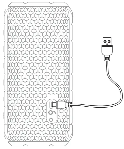 Oraolo R2203 Luster Portable Wireless Speaker - speaker