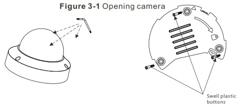 SUNELL SN-IPV8080EEAR-Z Series Vandal Dome Network Camera - camera