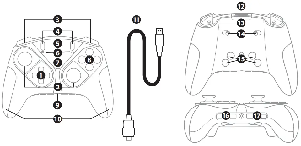 THRUSTMASTER 6437170 Eswapx Pro Controller -fig 3