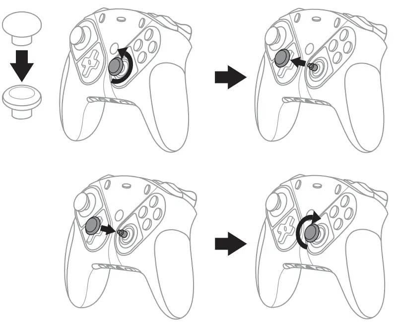 THRUSTMASTER 6437170 Eswapx Pro Controller -fig 7