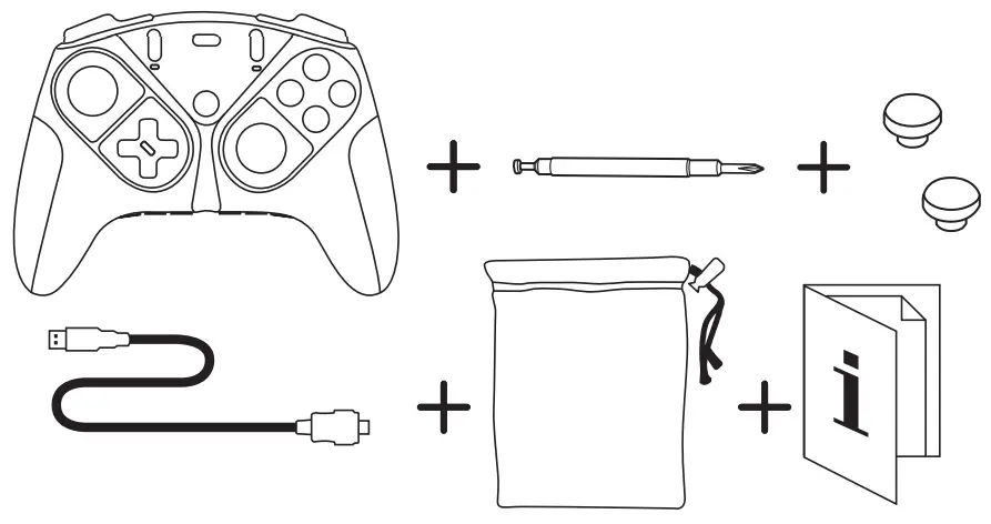THRUSTMASTER 6437170 Eswapx Pro Controller -fig