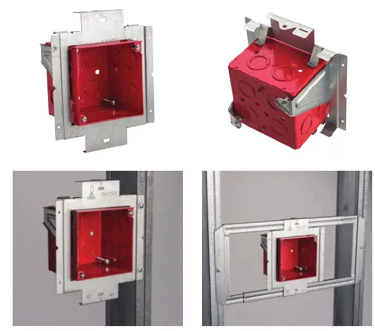 nVent TB425FB Fire Alarm Box with Mounting Plate