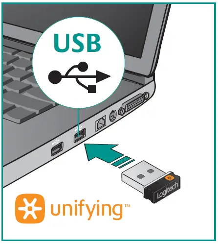 logitech K350 Wireless Wave Ergonomic Keyboard in the box 1