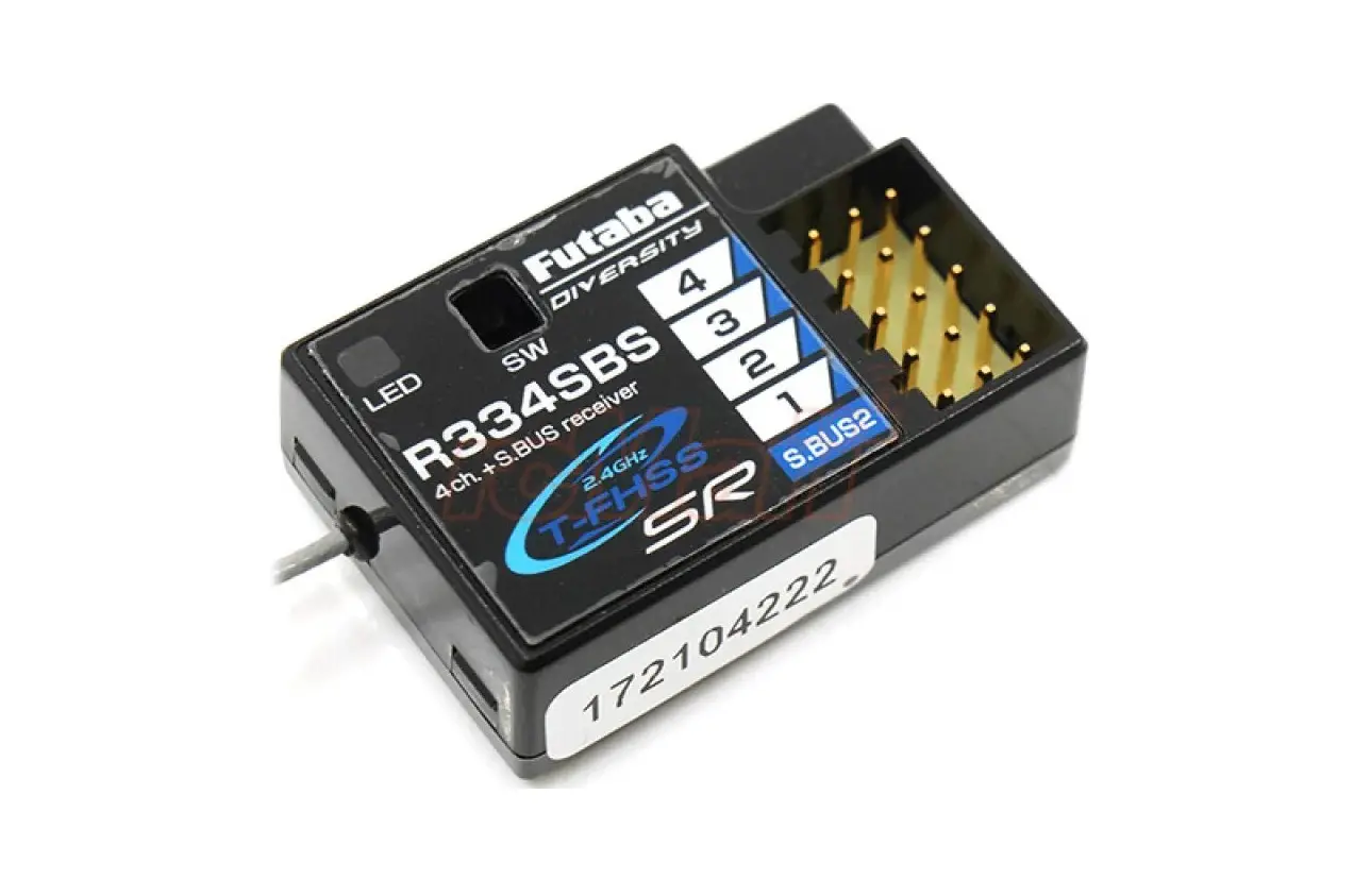 Futaba R334sbs-e R-fhss Sr Hv 4-channel Receiver Instruction Manual Futaba R334sbs-e R-fhss Sr Hv 4-channel Receiver Instruction Manual