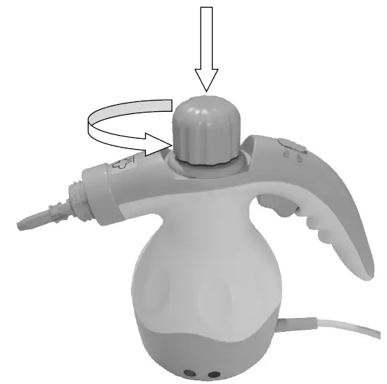 anko JJB-301 Hand Held Steam Cleaner Operation Procedures