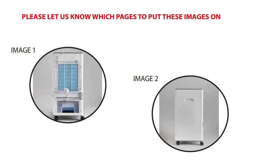 BLAUPUNKT 368418 6 Litre Air Conditioner - STORAGE