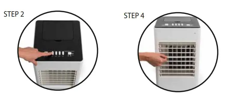 BLAUPUNKT 368418 6 Litre Air Conditioner - Using the 6 Litre Air Cooler