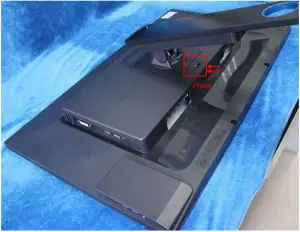 BenQ LCD Monitor PD3200Q Recycle Disassemble - Remove the stand