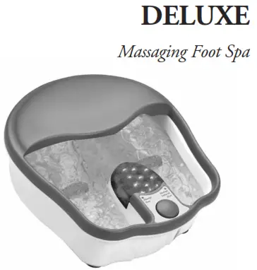 Homedics ST-4 DELUXE Massaging Foot Spa - Homedics ST-4 DELUXE Massaging Foot Spa