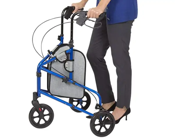 Vive Mobility Mob1026 3 Wheel Rollator Walker Owner's Manual