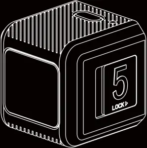 RunCam 25210 5 Orange 4K HD Action Cam