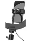 Anko 42986997 10-Inch Tabletop Selfie Ring Light fig 6