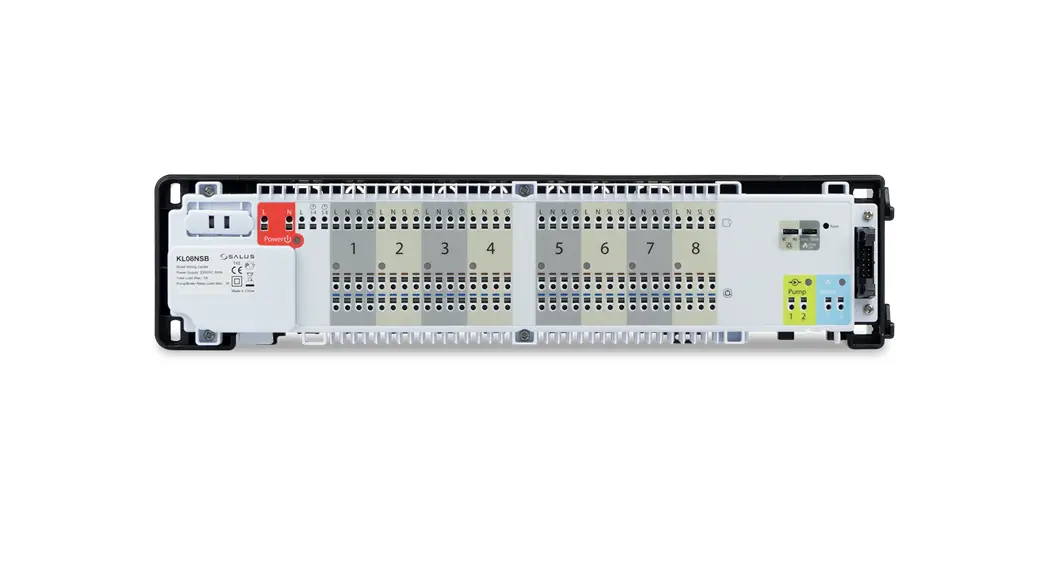 Salus Wiring Centre Kl08nsb User Guide