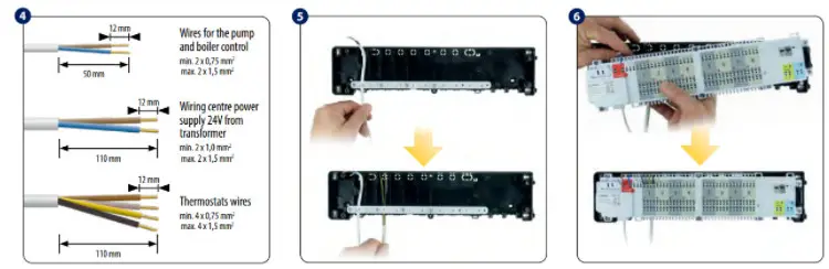 SALUS Wiring Centre KL08NSB- INSTALLATION 2