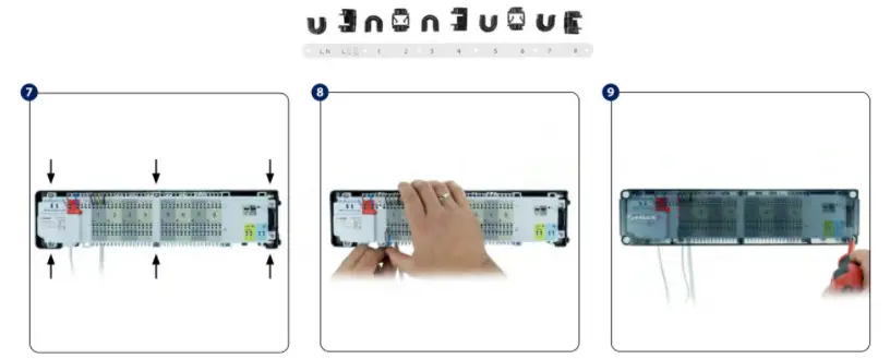 SALUS Wiring Centre KL08NSB- INSTALLATION 3