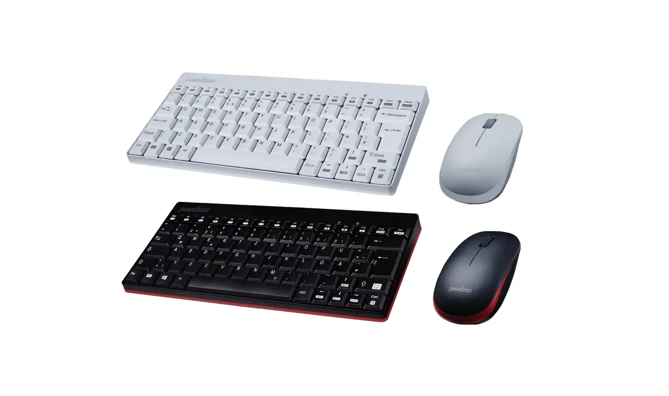 Perixx Periduo-712 Wireless Mini Keyboard And Mouse Instruction Manual