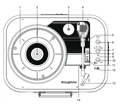 muse MT 201 BTR Audio System- 1