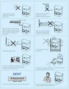 KENT Wonder Star 7 L Electric water Purifier-important