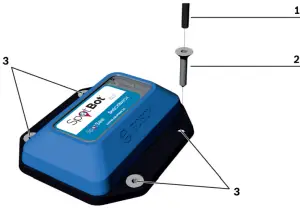 SpotSee SpotBot BLE Shock Watch - SpotBot BLE