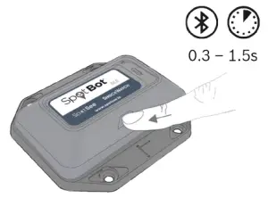 SpotSee SpotBot BLE Shock Watch - measurement