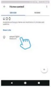 How to control the light with Google Assistant?