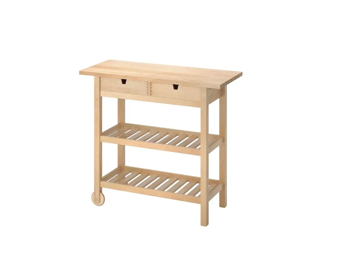 Ikea 800.359.20 Förhöja Kitchen Cart Birch Instruction Manual