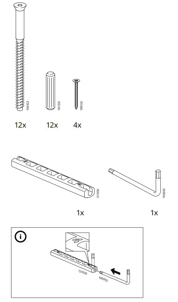 IKEA 800.359.20 FÖRHÖJA Kitchen Cart Birch Instruction Manual - Ned Accessory