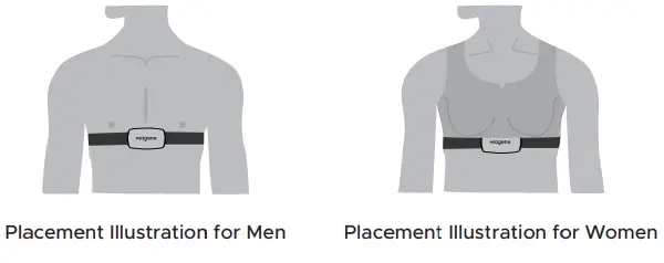 Magene H003 Heart Rate Monitor - contact your skin