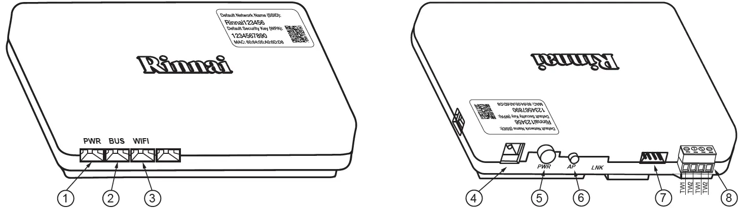 TOUCH Wi-Fi MODULE FRONT OR REAR PANELS