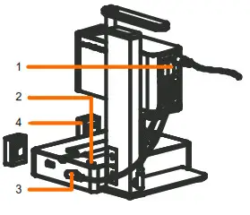 LaserPecker2 Handheld Laser Engraver and Cutter - Button Indicator description 3