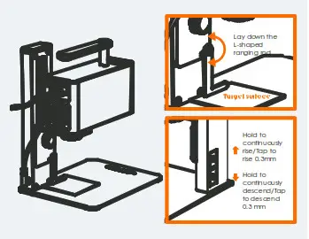 LaserPecker2 Handheld Laser Engraver and Cutter - Quick setup Instructions 2