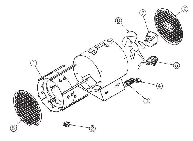 STELPRO LCH48T Portable Heater - REPLACEMENT
