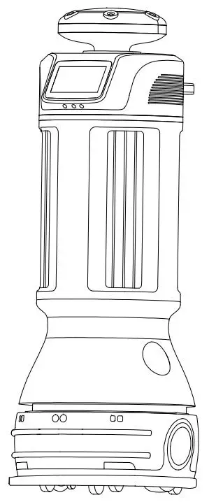keenon PEANUT Disinfection Robot - Robot