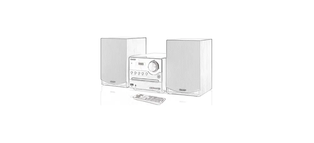 Sharp Xl-b517d Micro Component System User Manual