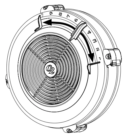 concept 2 BikeERG Exercise Bike - Settings on