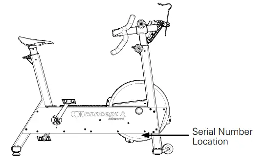 concept 2 BikeERG Exercise Bike - fig