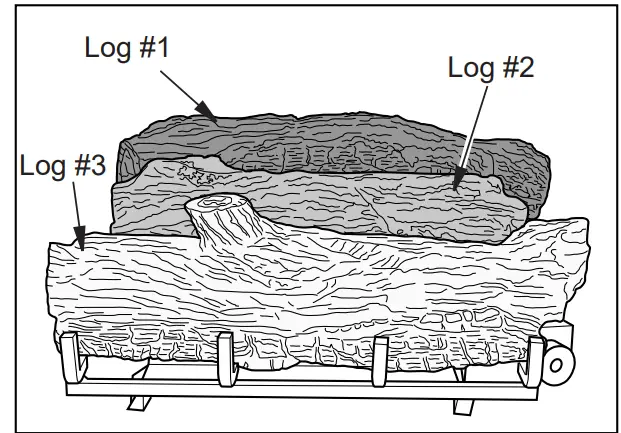 Duluth Forge FVFLC181 Vent Free Gas Logs - fig 3