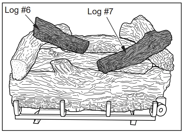 Duluth Forge FVFLC181 Vent Free Gas Logs - fig 5