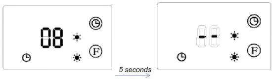 HELLER HWH2000 Ceramic Wall Heater with LED Display - switvch