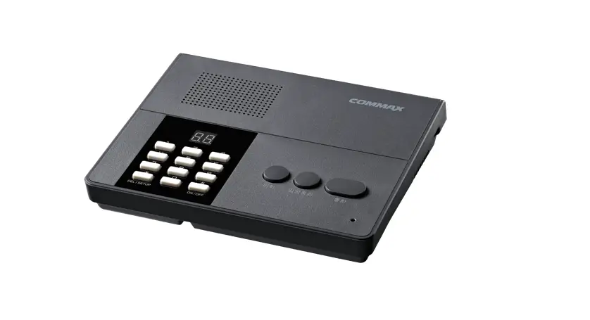 Commax Cm-810 Wire Digitized Master Intercom Instructions