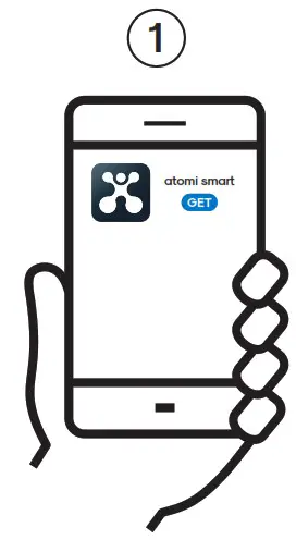 atomi smart AT1291 Smart WiFi White Bulb - Get the app