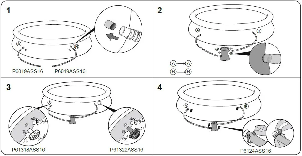 Bestway 58383 530 Gallon Filter Pump 3