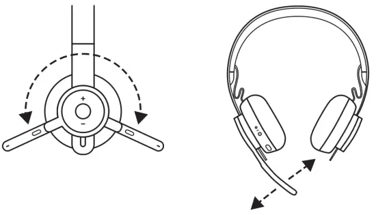 ADJUSTING THE MICROPHONE BOOM