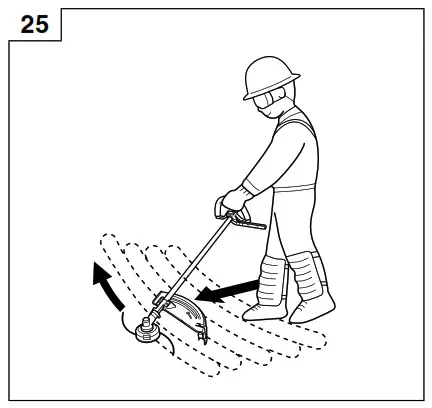 HiKOKI CG 36DB Cordless Brush Cutter - Cordless Brush 25