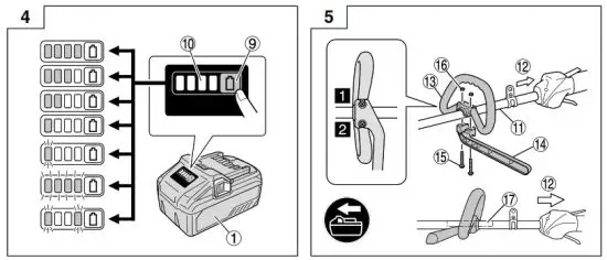 HiKOKI CG 36DB Cordless Brush Cutter - Cordless Brush1