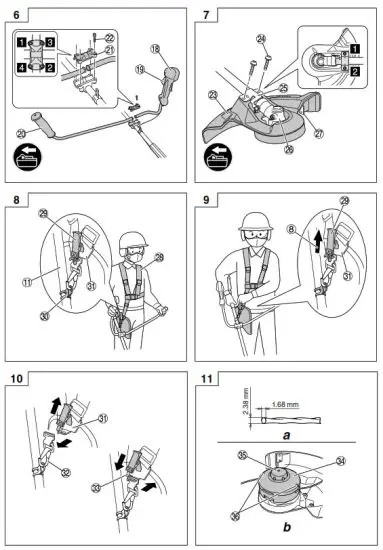 HiKOKI CG 36DB Cordless Brush Cutter - Cordless Brush6