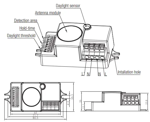 HYTRONIK HC005S Super Compact On-Off HF Sensor-fig2