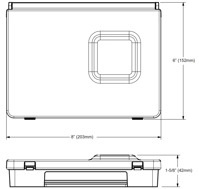 LENNOX Equipment Interface Module (EIM) - Unit Dimensions
